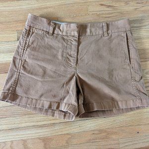 J Crew 4" Chino Shorts